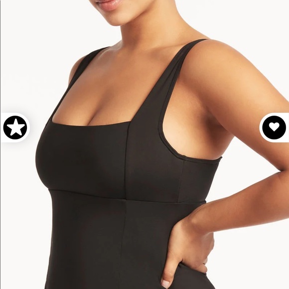 SEA LEVEL Eco Essentials Square Neck Swim Dress 8 - Picture 3 of 4